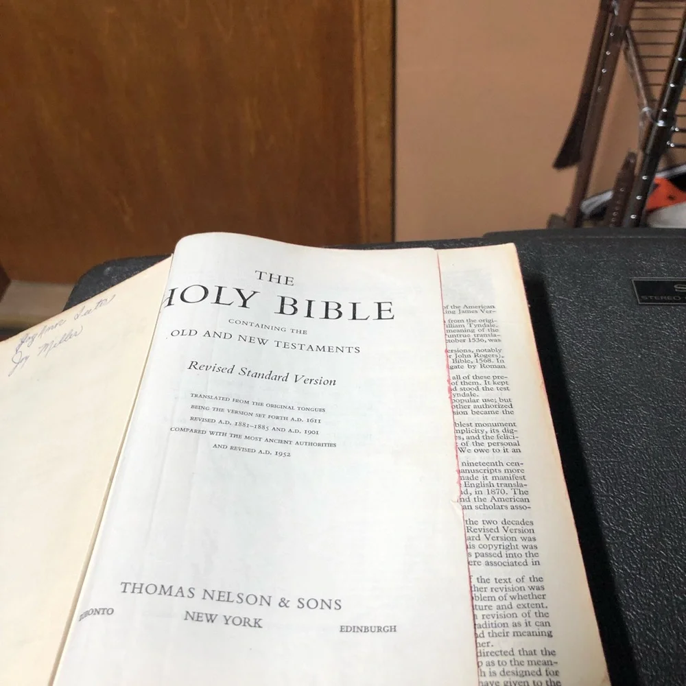 Black Holy Bible (Revised Standard Version)